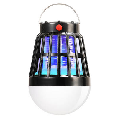 

USBSolar Charging 3 Modes LED Light Bulb Lantern Mosquito Killer UV Lamp