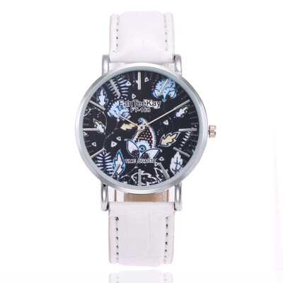 

New Mecca style ladies watch fashion two-pin simple