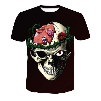

Hot 3D Print Men\s Casual Short Sleeve Graphic T-shirt