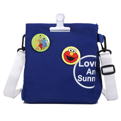 

Multi-Color Durable Sturdy Cute Womens Canvas Slant Bag Single Shoulder Bag