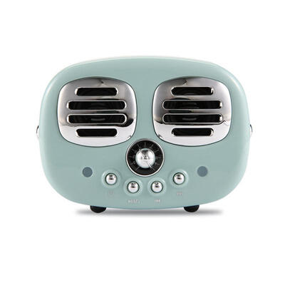 

Creative Dual Speaker Retro Wireless Bluetooth Speaker Mini Portable Multifunctional Speaker Support TF Card U Disk For Home