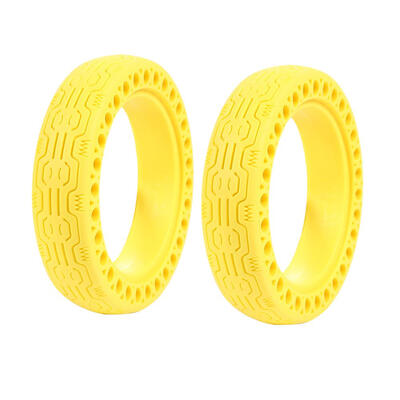 

2pcs Shock Absorption Solid Tires 85 inch for M365 Electric Scooter Tackle