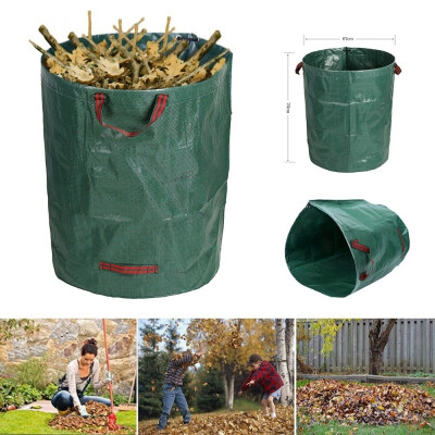 

270L Large Garden Waste Bag Strong Rubbish Sack Waterproof Heavy Duty Reusable