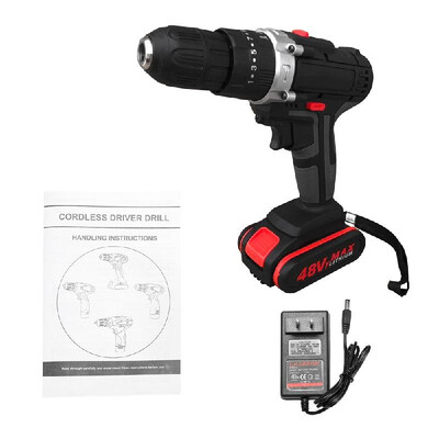 

Multifunctional Electric Impact Cordless Drill High-power Rechargeable Lithium Battery Wireless Hand Drills Home DIY Electric Powe