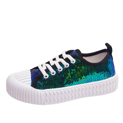 

2019 Autumn New Childrens Shoes Bling Kids Sneakers Korean Single Shoes Boys Shoes Kids Students Shoes Casual Shoes
