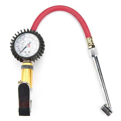 

Greensen 14" Trunk Motorcycle Tire Tyre Pressure Dial Gauge Air Inflation Inflator Pump Gun