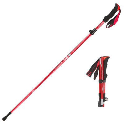 

Trekking Walking Hiking Sticks Poles Folding Alpenstock Trekking Backpacker Gear