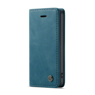 

CaseMe Retro Leather Case For iPhone  MAX XR  6 7 8 Plus 5S se Hot 360 Luxury Magnetic Card Holder Wallet Cover Kickstand Case