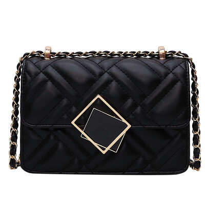 

Small bag female 2019 spring&summer new wave simple small ck net red slung small bag texture wild fashion small square bag