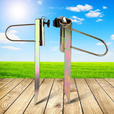 

Greensen 1Pc Iron Sun Beach Fishing Umbrella Holder Sand Parasol Archor Garden Outdoor Travel