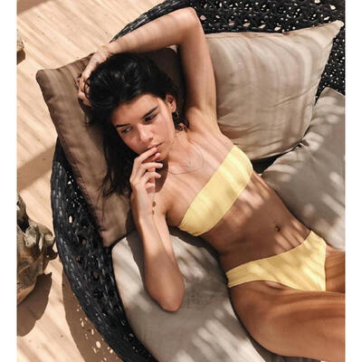 

Women Push-up Padded Bra Bandage Bikini Set Swimsuit Triangle Swimwear Bathing