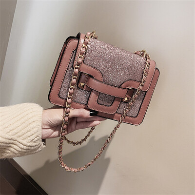 

Tailored Womens Simple All-purpose Small Square Bag Single Shoulder Messenger Bags