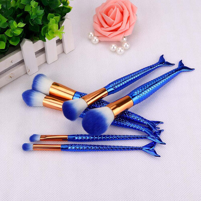 

〖Follure〗New 6PCS Make Up Foundation Eyebrow Eyeliner Blush Cosmetic Concealer Brushes