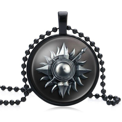 

1 pack Nine family totems Pendant Game of Thrones Necklace Geek Jewelry Girl Gift Birthday Gifts