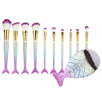 

〖Follure〗11 PCS Make Up Foundation Eyebrow Eyeliner Blush Cosmetic Concealer Brushes