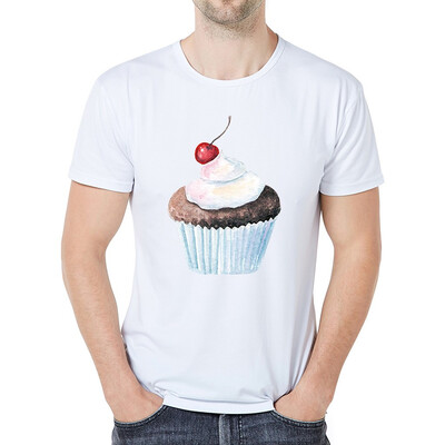 

Toponeto Fashion Mens 3D Printing Creative Round Neck Casual Short Shirts Top Blouse
