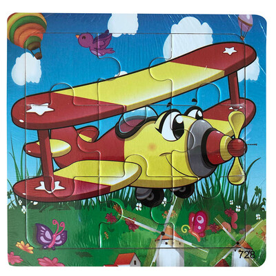 

Gotoamei 1PC Wooden Excavator Puzzle Educational Developmental Baby Kid Training Toy A