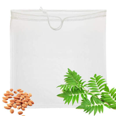 

Drawstring Mesh Nut Coffee Bean Milk Food Filter Bag Strainer Kitchen Gadgets