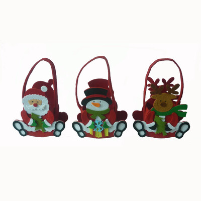 

Tailored Cute Christmas Sitting Candy Bags Candy Bag Santa Claus Snowman Elk Christmas