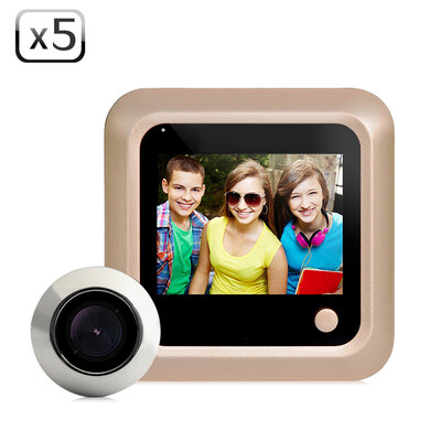 

〖Follure〗X5 24 inch Color Screen HD Door Camera 145 ° Screen Viewer