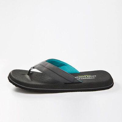 

FSD flip-flops with non-slip wear casual black soft bottom summer pinch outdoor tide slippers 15449