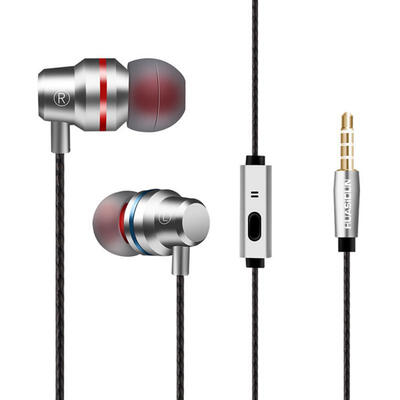 

G80 Metal Smart Common Headphones Wired In-Ear Hifi Earbuds Headset For Video Game Phone