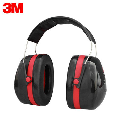 

3M H540A Noise Cancelling Ear Muffs Hearing Protection Noise Reduction Safety Earmuffs Adjustable & Professional Ear Protection