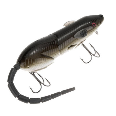 

Plastic Mouse Fishing Lures Baits 132cm 68g Mouse Lure Treble Hooks Fishing Tackle