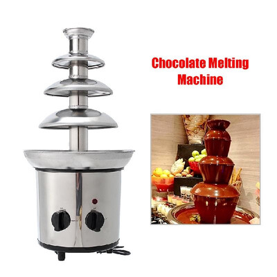 

220V Chocolate Fountain Chocolate Waterfall Melting Machine Stainless Steel
