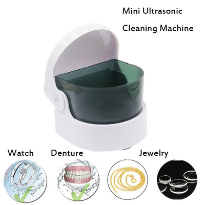 

〖Follure〗Gold Silver Jewelry Cleaner Mini Ultrasonic For Necklace Key Rings Watches Coins