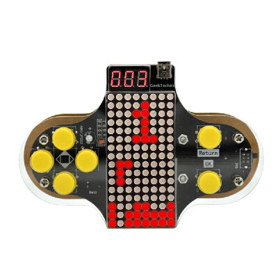 

Upgraded Electronic DIY Game Console Kit V2 Soldering Practice Kit with Open Source