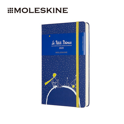 

MOLESKINE 2020 12-month special edition Little Prince hard-faced diary This weeks monthly plan this schedule this hand B-612 planet - large diary book 0027