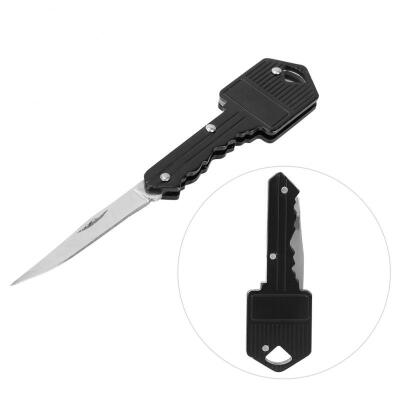 

Greensen Mini Key Stainless Steel Knife Foldable Blade Outdoor Overleven Gadget Black