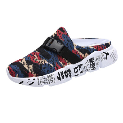 

Shoes mensummer 2019 new fashion sneakers Casual Men Mesh breathing Camouflage Lightweight Walking Beach Shoe Sport Sandals