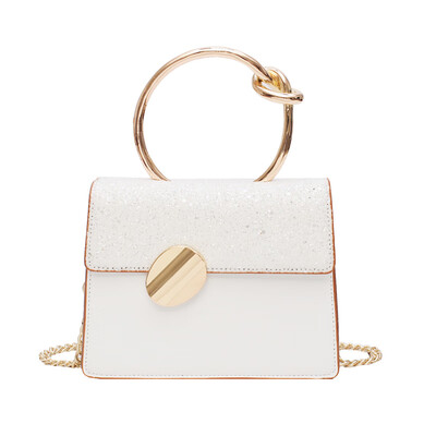 

2019 new fashion trend single room Messenger bag female simple wild color matching handbag