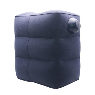

Air Mattress PVC Flocking Outdoor Cushion Sports Car Cushion Travel Spirit Foot Pad Dark blue