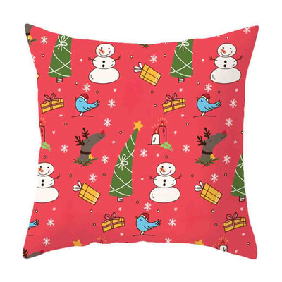 

Tailored Christmas Pillow Cover Decor Pillow Case Sofa Waist Throw Cushion Cover