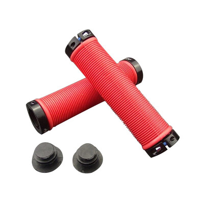 

SPOMANN Cycling Bicycle Handle Grips High-quality MTB Road Bike Handlebar Lockable Anti-slip Grip Aluminum AlloyRubber 5 colors