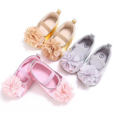 

Non-slip Toddler Kids Baby Shoes Newborn Girls Soft Sole Cotton Crib Shoes 0-18M