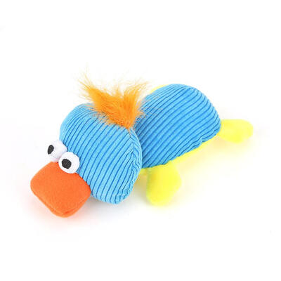 

Cute Animal Shaped Pet Dog Plush Toy Funny Squeak Sound Molar Chew Toys