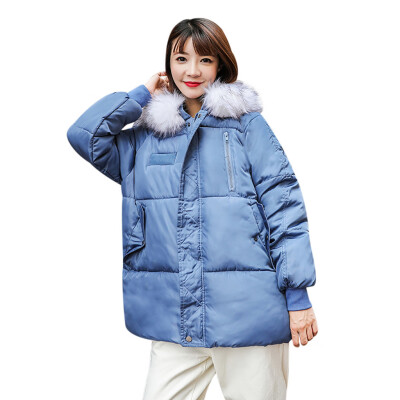 

Toponeto Women Winter Warm Coat Hooded Thick Warm Loose Jacket Short Overcoat