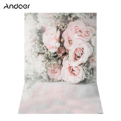 

Andoer 15 21m5 7ft Blossoming Paper Flower Photography Background Wedding Backdrop Photo Studio Pros