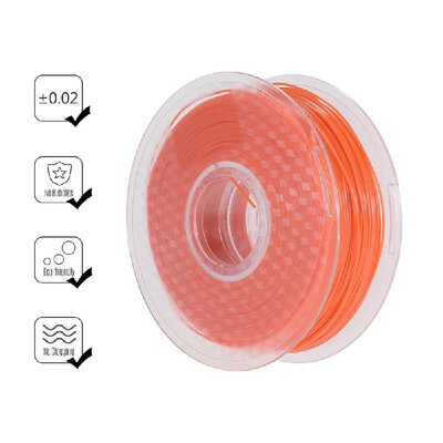 

175mm PETG Filament Light Penetration 3D Printer Filament 1kg22lbs Spool Dimensional Accuracy - 002 mm for 3D Advertising Wo