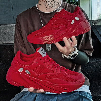 

Mesh shoes mens shoes tide old shoes breathable mens sports&leisure small black shoes shoes