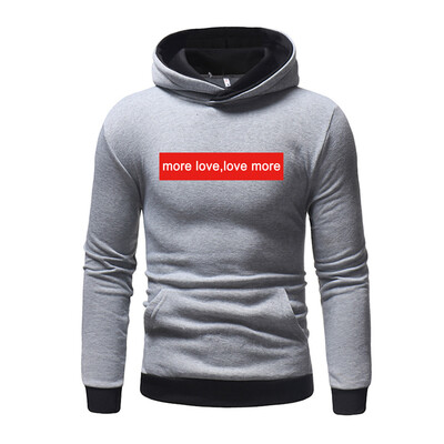 

Toponeto Mens Long Sleeve Hooded Solid Color Print Autumn Sweater Turtleneck Sweater