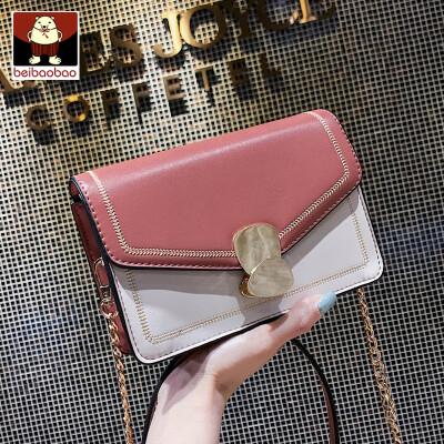 

Ins on the new small bag women 2019 new tide foreign style simple fashion ins super fire chain messenger bag