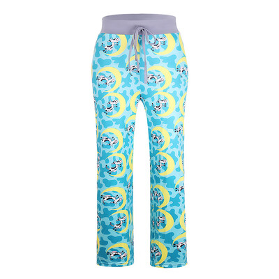 

Womens Pants Ladies Trousers Summer Pants Ankle Length Fashion Printed
