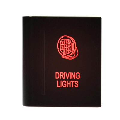

Push Switch 12V Red Dual Led Light On-Off Push Button Switch Fog LightsDriving LightsRear LightsSpot LightLed Light Bar for VW
