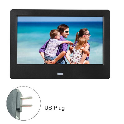 

SJD – 703 7" LEDs Digital Photo Frame 1024 600 H-D Screen Desktop Album Display Image MP4 Video MP3 Audio Clock Calendar with In