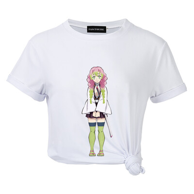 

Unisex Japanese Anime Demon Slayer Kimetsu No Yaiba Character Graphic Printed T Shirt